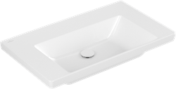 VILLEROY & BOCH SUBWAY 3.0 MEUBELWASTAFEL 800X470MM. ZONDER KRAANGAT ZONDER OVERLOOP. WIT ALPIN C+ 4A7083R1