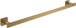 VILLEROY & BOCH ELEMENTS STRIKING HANDDOEKHOUDER 645 X 75 X 45 MM BRUSHED GOLD TVA15200200076