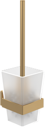 VILLEROY & BOCH ELEMENTS STRIKING TOILETBORSTELGARNITUUR 94 X 118 X 340 MM BRUSHED GOLD TVA15201700076