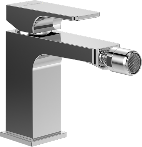 VILLEROY & BOCH WELLNESS ARCHITECTURA SQUARE 1-GREEPS BIDETKRAAN CHROOM TVB12500100061