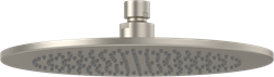 VILLEROY & BOCH UNIVERSAL SHOWERS REGENDOUCHE ROUND BRUSHED NICKEL MATT TVC00000100064
