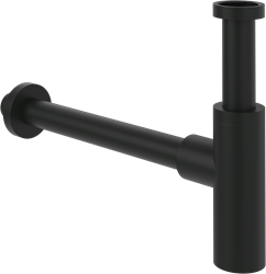 VILLEROY & BOCH WELLNESS UNIVERSAL TAPS & FITTINGS SIFON WANDMONTAGE ROND MATT BLACK TVC000004000K5