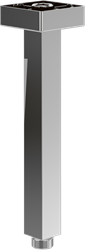 VILLEROY & BOCH UNIVERSAL SHOWERS REGENDOUCHE-ARM,VOOR PLAFONDMONTAGE HOEKIG CHROME TVC00045454061