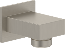 VILLEROY & BOCH UNIVERSAL SHOWERS WANDAANSLUITBOCHT,VOOR WANDMONTAGE HOEKIG BRUSHED NICKEL MATT TVC00045700064