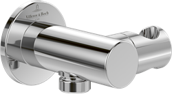 VILLEROY & BOCH UNIVERSAL SHOWERS HANDDOUCHEHOUDER VOOR WANDMONTAGE ROND CHROME TVC00046200061