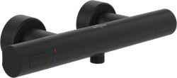 VILLEROY & BOCH UNIVERSAL TAPS & FITTINGS DOUCHETHERMOSTAAT ,VOOR DOUCHE ROND MATT BLACK TVS000017000K5