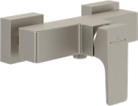 VILLEROY & BOCH ARCHITECTURA SQUARE EENGREEPS DOUCHEKRAAN BRUSHED NICKEL MATT TVS12500100064
