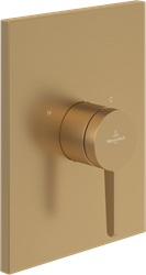 VILLEROY & BOCH CONUM EENGREEPS INBOUWKRAAN BRUSHED GOLD TVS12700400076