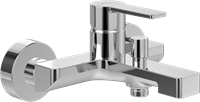 VILLEROY & BOCH ARCHITECTURA EENGREEPS BADKRAAN CHROME TVT10300200061