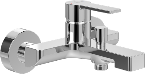 VILLEROY & BOCH ARCHITECTURA EENGREEPS BADKRAAN CHROME TVT10300200061