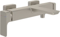 VILLEROY & BOCH SUBWAY 3.0 EENGREEPS BADKRAAN BRUSHED NICKEL MATT TVT11200200064