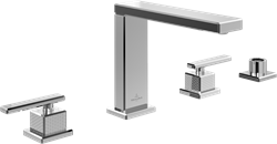 VILLEROY & BOCH METTLACH VIERGATS BANDRANDKRAAN CHROME TVT12600200061