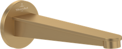 VILLEROY & BOCH CONUM BADUITLOOP VOOR WANDMONTAGE BRUSHED GOLD TVT12700300076