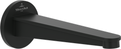 VILLEROY & BOCH CONUM BADUITLOOP VOOR WANDMONTAGE MATT BLACK TVT127003000K5