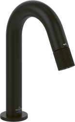 VILLEROY & BOCH UNIVERSAL TAPS & FITTINGS KOUDWATERKRAAN ZONDER PUSH-OPEN AFVOERGARNITUUR MATT BLACK TVW000004000K5
