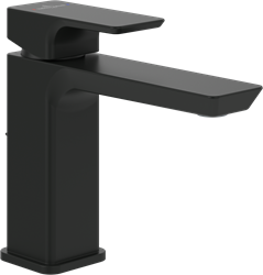 VILLEROY & BOCH SUBWAY 3.0 EENGREEPS WASTAFELKRAAN MET TREKSTANG-AFVOERGARNITUUR MATT BLACK TVW112002000K5