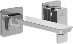 VILLEROY & BOCH SUBWAY 3.0 EENGREEPS WASTAFELKRAAN ZONDER PUSH-OPEN AFVOERGARNITUUR CHROME TVW11200700061