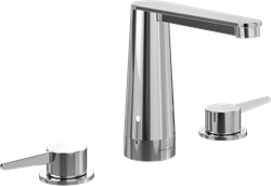 VILLEROY & BOCH CONUM DRIEGATS WASTAFELKRAAN ZONDER PUSH-OPEN AFVOERGARNITUUR CHROME TVW12700100161