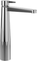 VILLEROY & BOCH CONUM EENGREEPS WASTAFELKRAAN VERHOOGD MET PUSH-OPEN AFVOERGARNITUUR CHROME TVW12700500061