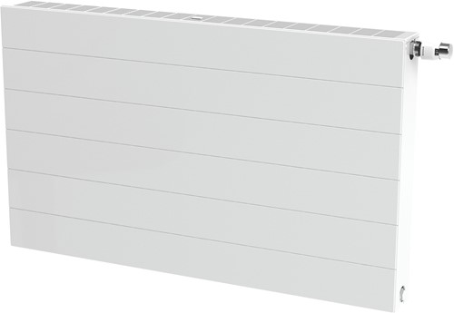 STELRAD PLANAR STYLE 8 PANEELRADIATOR TYPE 11 MET 8 AANSLUITINGEN 400X700MM 430W WIT 653041107 0653041107