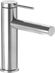 VILLEROY & BOCH LOOP & FRIENDS EENGREEPS WASTAFELKRAAN ZONDER PUSH-OPEN AFVOERGARNITUUR CHROME TVW10610315361