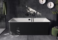 VILLEROY & BOCH LOOP & FRIENDS BADUITLOOP VOOR WANDMONTAGE MATT BLACK TVT106505153K5-2