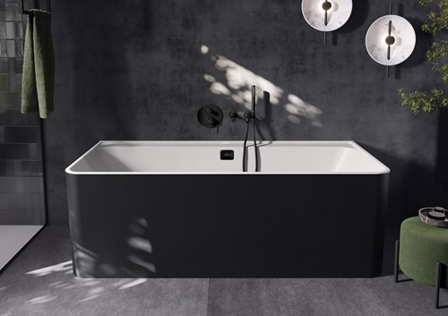 VILLEROY & BOCH LOOP & FRIENDS BADUITLOOP VOOR WANDMONTAGE MATT BLACK TVT106505153K5-2