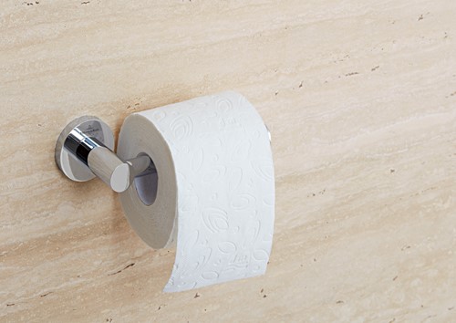 VILLEROY & BOCH ELEMENTS TENDER TOILETROLHOUDER ZONDER DEKSEL 177 X 83 X 54 MM CHROME TVA15101400061-2