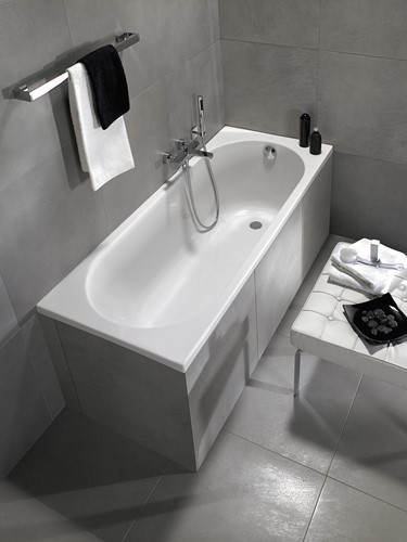 VILLEROY & BOCH O.NOVO ACRYL RECHTHOEKIG LIGBAD 1700X700X450MM WIT ALPIN UBA177CAS2V-01-2