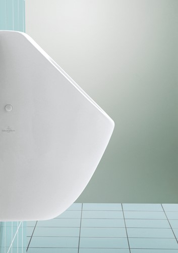 VILLEROY & BOCH SUBWAY KERAMISCH URINOIR. AFMETING: 535X295X315MM. INLAAT: ACHTER UITLAAT: ACHTER GECOAT WIT 751300R1-2