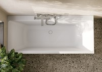 VILLEROY & BOCH SUBWAY 3.0 EENGREEPS BADKRAAN BRUSHED NICKEL MATT TVT11200200064-2