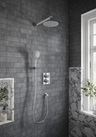 VILLEROY & BOCH UNIVERSAL SHOWERS REGENDOUCHE ROND CHROME TVC00040120061-2