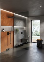 VILLEROY & BOCH UNIVERSAL SHOWERS HANDDOUCHEHOUDER VOOR WANDMONTAGE HOEKIG MATT BLACK TVC000463000K5-3